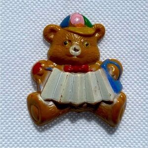 Colorful Bear Magnet with Accordion